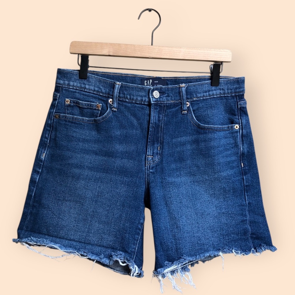 GAP Denim Jean 5” Shorts Classic Cotton Summer Cut-Off Women’s Size 8/29